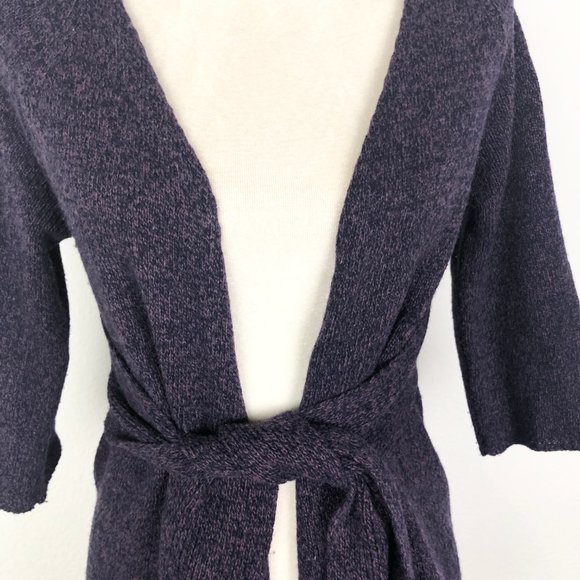 Anthropologie Canary Graceful Point Wool Cardigan - Picture 2 of 4